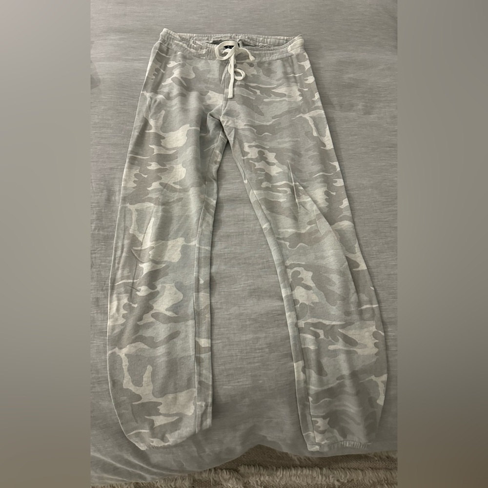 Michael Lauren Gray Camo Jogger sweatpants size S
